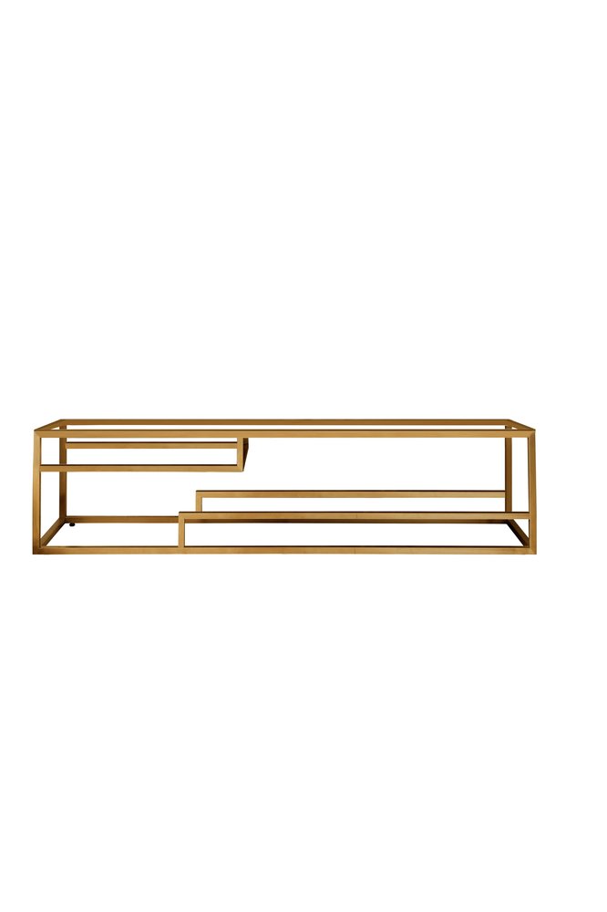 James Martin - 72" Cabinet base for Columbia Cabinets, Radiant Gold - 983-B72-GLD view 1