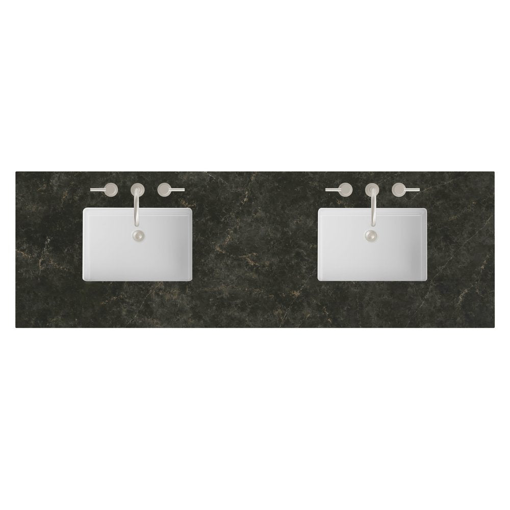 James Martin - 72" Double Top, 3CM Phantome Eclos w/ Sink - 050-S72-PHT-SNK view 1