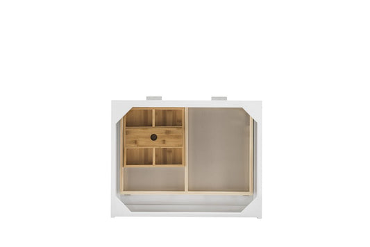 James Martin - Addison 30" Countertop Unit, Glossy White - E444-CU30-GW view 2