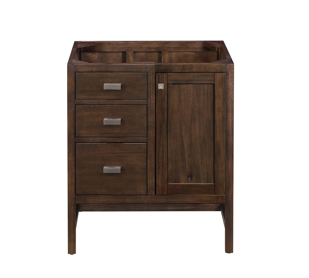 James Martin - Addison 30" Single Vanity Cabinet, Mid-Century Acacia - E444-V30-MCA view 1
