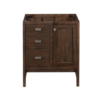 James Martin - Addison 30" Single Vanity Cabinet, Mid-Century Acacia - E444-V30-MCA view 1