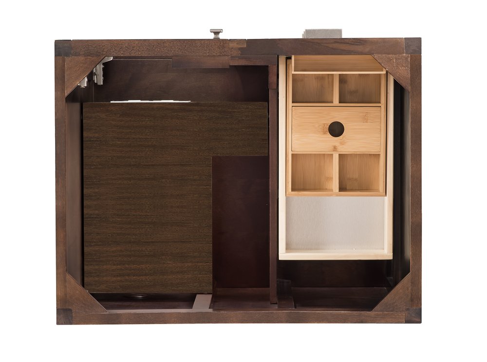 James Martin - Addison 30" Single Vanity Cabinet, Mid-Century Acacia - E444-V30-MCA view 2