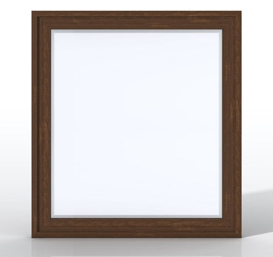 James Martin - Addison 36" Rectangular Mirror, Mid-Century Acacia - E444-M36-MCA view 1