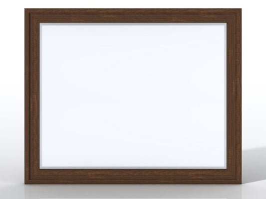 James Martin - Addison 48" Rectangular Mirror, Mid-Century Acacia - E444-M48-MCA view 1