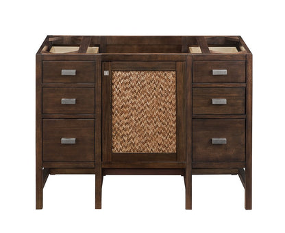 James Martin - Addison 48" Single Vanity Cabinet, Mid-Century Acacia - E444-V48-MCA view 3