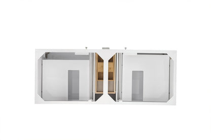 James Martin - Addison 60" Double Vanity Cabinet, Glossy White - E444-V60D-GW view 3
