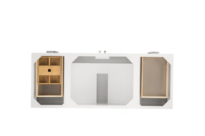 James Martin - Addison 60" Single Vanity Cabinet, Glossy White - E444-V60S-GW view 3