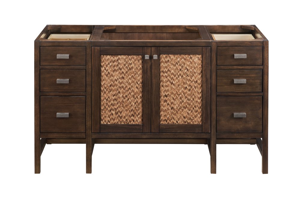 James Martin - Addison 60" Single Vanity Cabinet, Mid-Century Acacia - E444-V60S-MCA view 3
