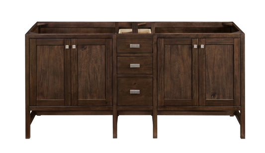 James Martin - Addison 72" Double Vanity Cabinet, Mid-Century Acacia - E444-V72-MCA view 1