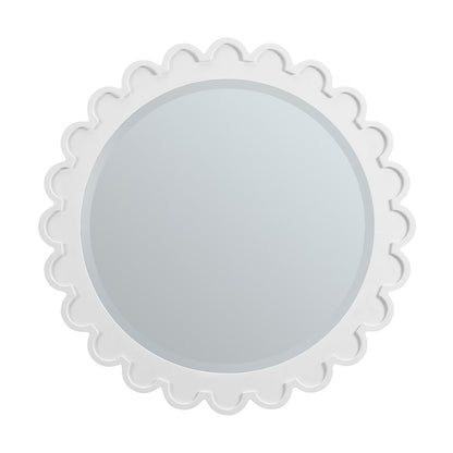 James Martin - Adelese 32" Mirror, Bright White - 244-MR32-BW view 1
