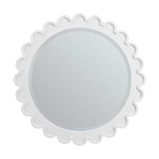 James Martin - Adelese 32" Mirror, Bright White - 244-MR32-BW view 1