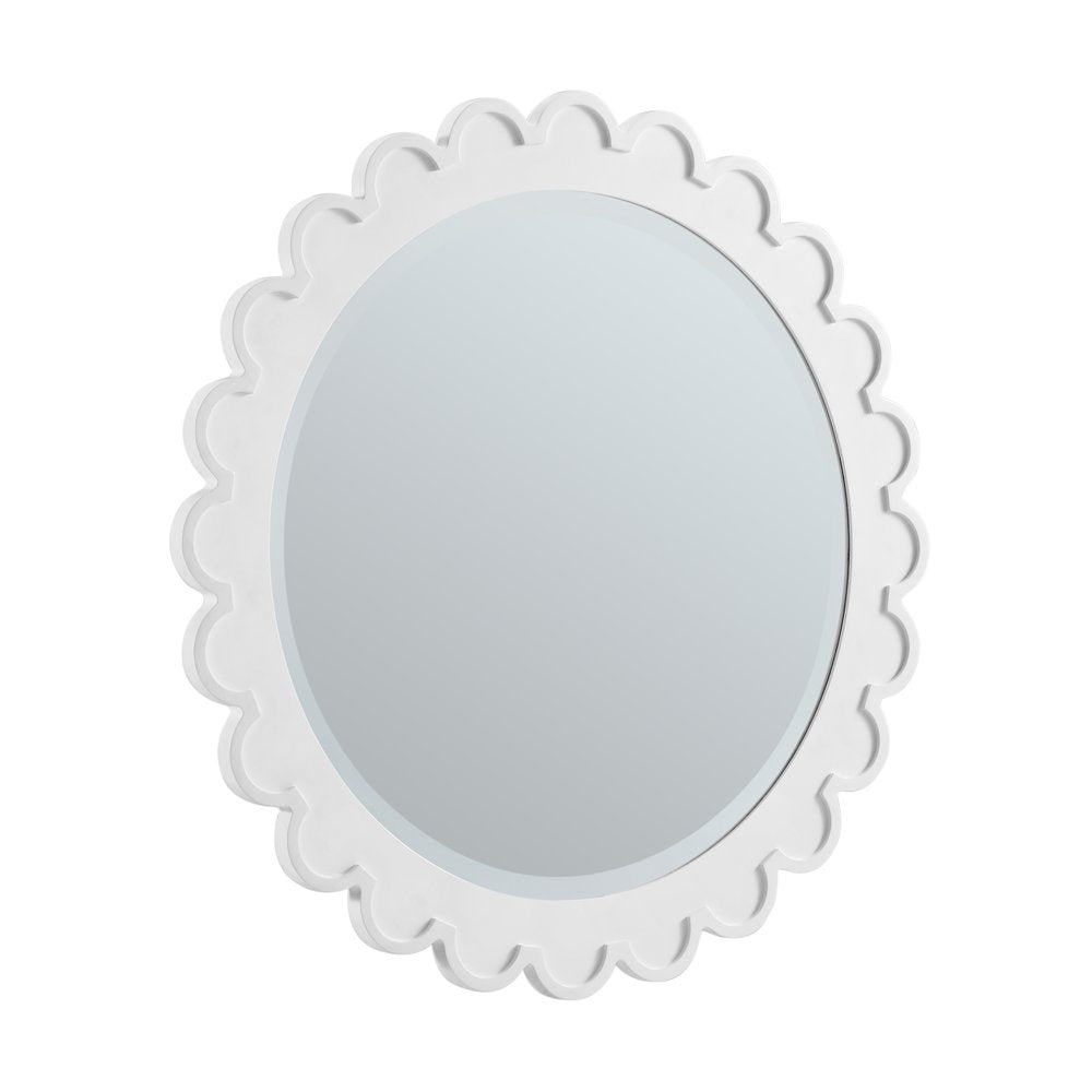 James Martin - Adelese 32" Mirror, Bright White - 244-MR32-BW view 2