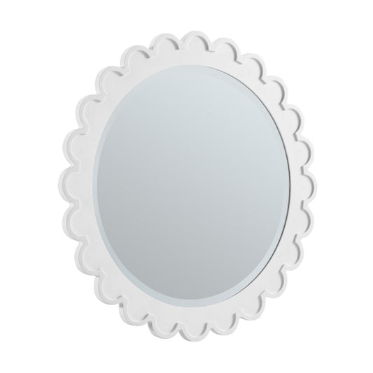 James Martin - Adelese 32" Mirror, Bright White - 244-MR32-BW view 2