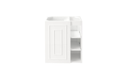 James Martin - Alicante 24" Single Vanity Cabinet, Glossy White - E110-V24-GW view 1