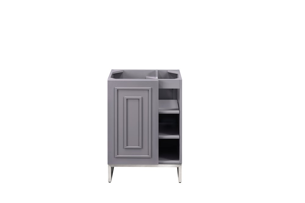 James Martin - Alicante' 24" Stainless Steel Base, Brushed Nickel - E110-B24-BNK view 2
