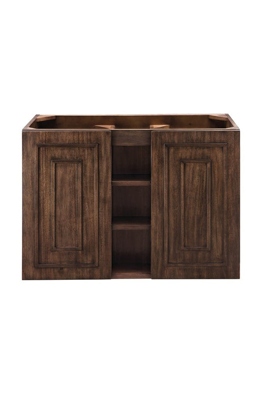James Martin - Alicante 39.5" Single Vanity Cabinet, Mid-Century Acacia - E110-V39.5-MCA view 1