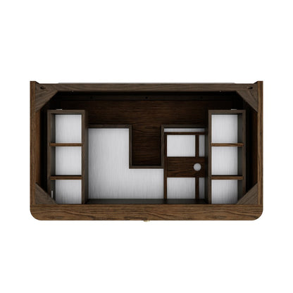 James Martin - Allamari 36" Single Vanity Cabinet, Sable - D640-V36-SBL view 2