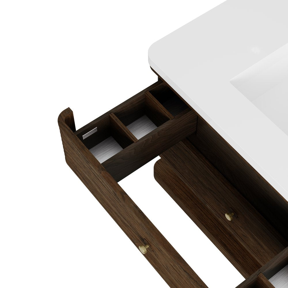James Martin - Allamari 36" Single Vanity, Sable w/ 3 CM White Zeus Silestone Top - D640-V36-SBL-WWZ view 18