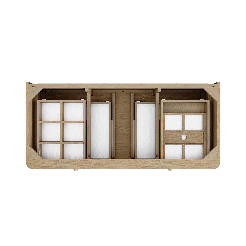 James Martin - Allamari 48" Single Vanity Cabinet, Dune Mist - D640-V48-DMS view 2