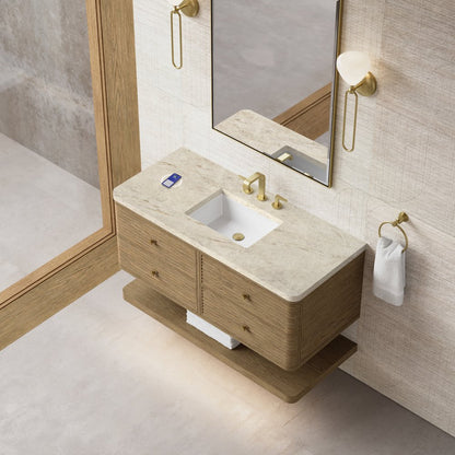 James Martin - Allamari 48" Single Vanity, Dune Mist w/ 3 CM Tajnar Eclos Top w/FreePower Wireless Charger - D640-V48-DMS-FTJR view 7
