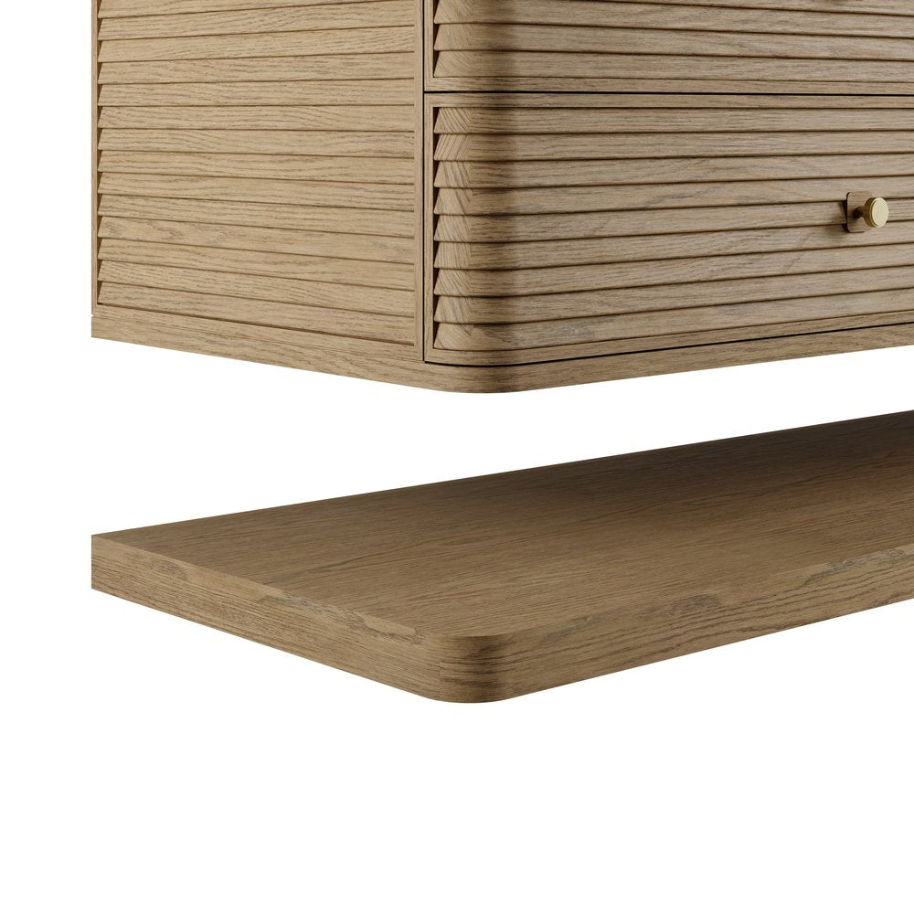 James Martin - Allamari 72" Double Vanity, Dune Mist w/ 3 CM Phantome Eclos Top - D640-V72-DMS-WPHT view 12