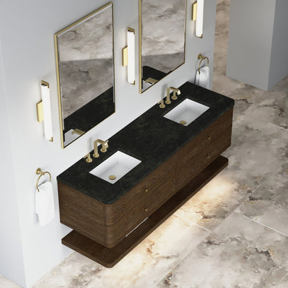James Martin - Allamari 72" Double Vanity, Sable w/ 3 CM Phantome Eclos Top - D640-V72-SBL-WPHT view 7