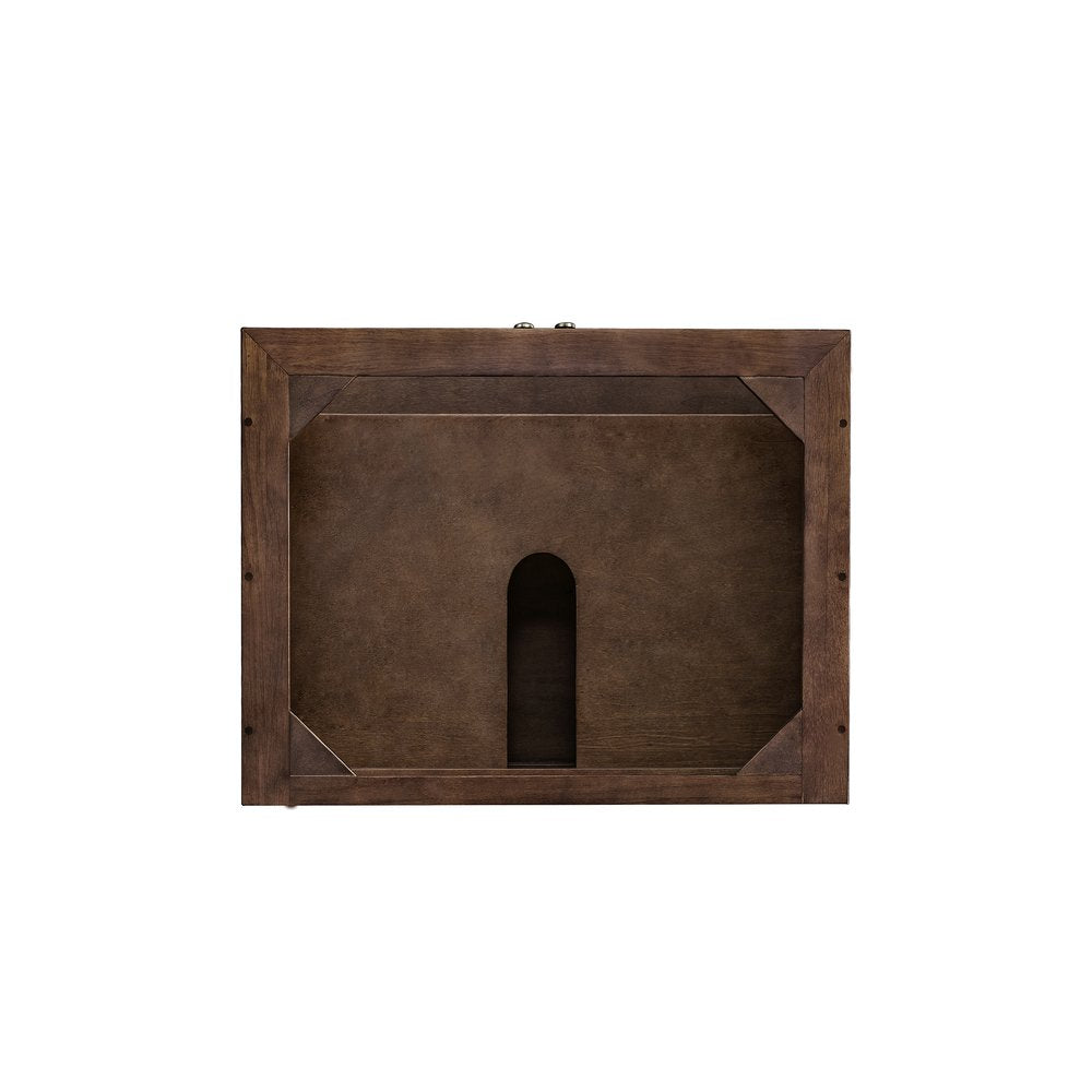James Martin - Amberly 30" Single Vanity Cabinet, Mid-Century Walnut - 670-V30-WLT view 3