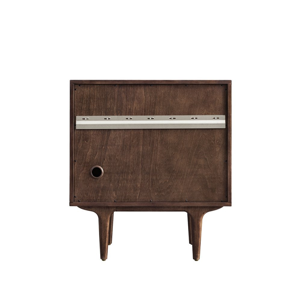 James Martin - Amberly 30" Single Vanity, Mid-Century Walnut, w/ 3 CM Tajnar Eclos Top - 670-V30-WLT-3TJR view 14