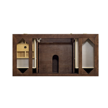 James Martin - Amberly 48" Single Vanity Cabinet, Mid-Century Walnut - 670-V48-M-WLT view 3
