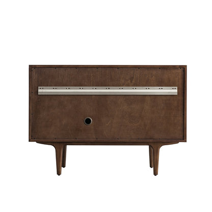 James Martin - Amberly 48" Single Vanity, Mid-Century Walnut, w/ 3 CM Tajnar Eclos Top - 670-V48-WLT-3TJR view 15