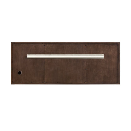 James Martin - Amberly 60" Double Vanity, Mid-Century Walnut, w/ 3 CM Phantome Eclos Top - 670-V60D-WLT-3PHT view 17