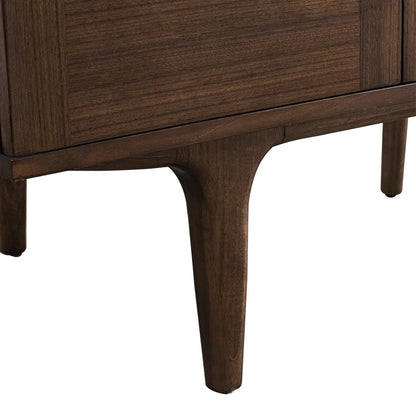 James Martin - Amberly 60" Double Vanity, Mid-Century Walnut w/ 3 CM Victorian Silver Top w/FreePower Wireless Charger - 670-V60D-WLT-FVSL view 22