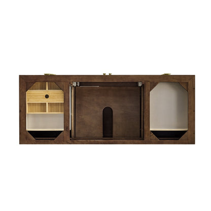 James Martin - Amberly 60" Single Vanity Cabinet, Mid-Century Walnut - 670-V60S-M-WLT view 3