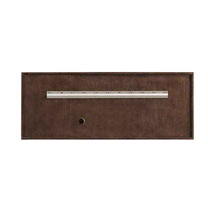 James Martin - Amberly 60" Single Vanity, Mid-Century Walnut w/ 3 CM Charcoal Soapstone Top - 670-V60S-WLT-3CSP view 20