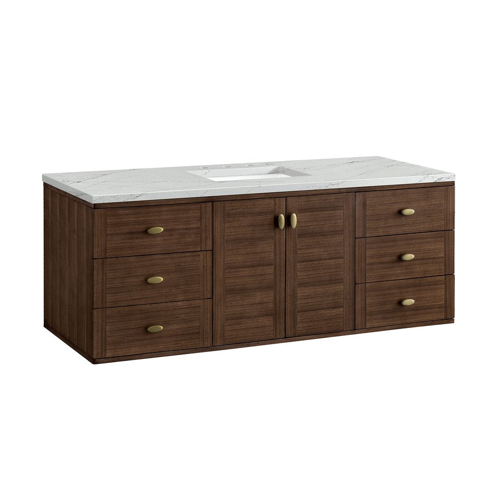 James Martin - Amberly 60" Single Vanity, Mid-Century Walnut w/ 3 CM Ethereal Noctis Top w/FreePower Wireless Charger - 670-V60S-WLT-FENC view 17