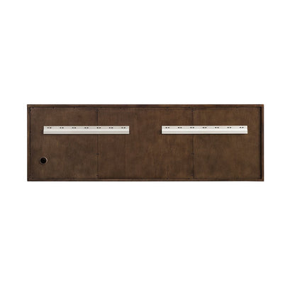 James Martin - Amberly 72" Double Vanity, Mid-Century Walnut w/ 3 CM Parisien Bleu Top w/FreePower Wireless Charger - 670-V72-WLT-FPBL view 17