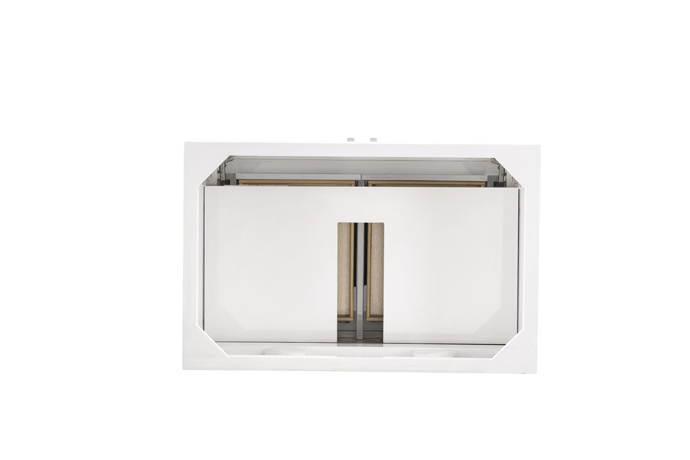 James Martin - Athens 36" Single Vanity Cabinet, Glossy White - E645-V36-GW view 3