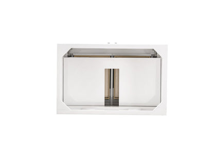 James Martin - Athens 36" Single Vanity Cabinet, Glossy White - E645-V36-GW view 3