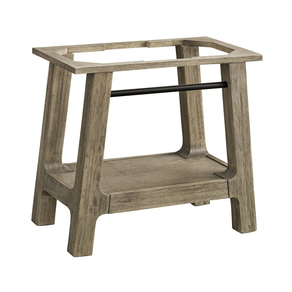 James Martin - Auburn 31.5" Single Sink Console, Weathered Timber - 165-V31.5-WTB view 1