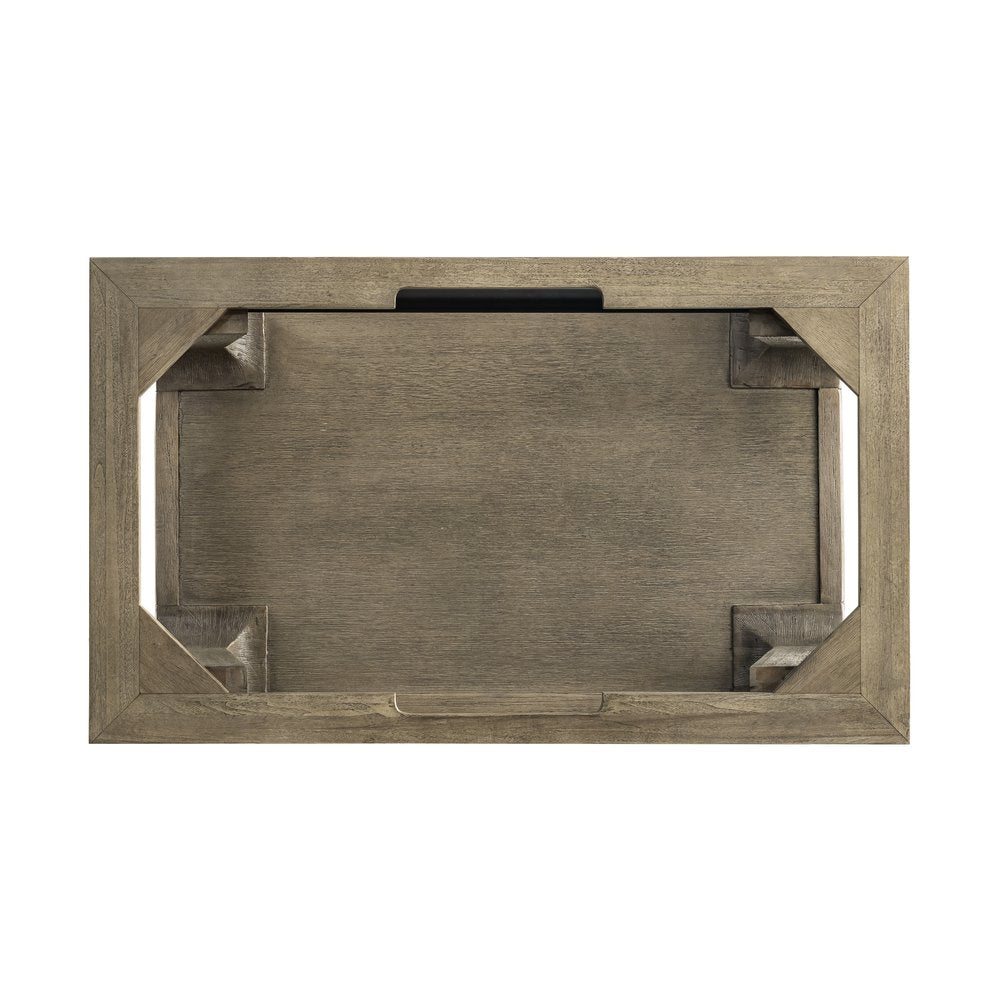 James Martin - Auburn 31.5" Single Sink Console, Weathered Timber - 165-V31.5-WTB view 2