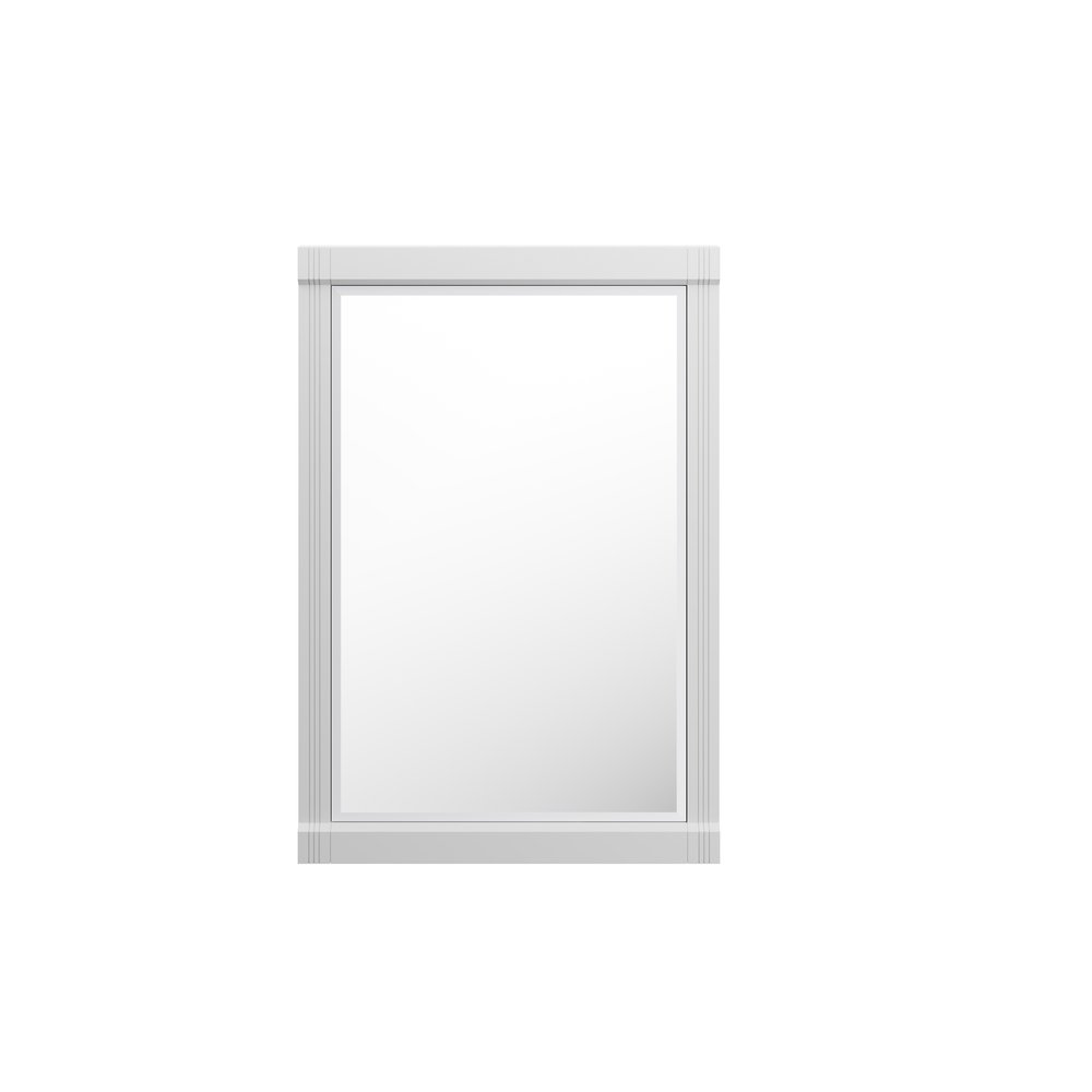 James Martin - Bellshire 26" Mirror, Bright  White - 660-M26-BW view 1