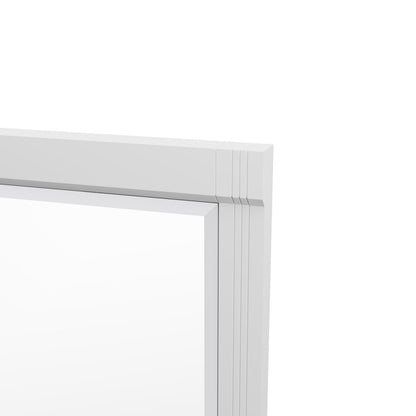 James Martin - Bellshire 26" Mirror, Bright  White - 660-M26-BW view 8