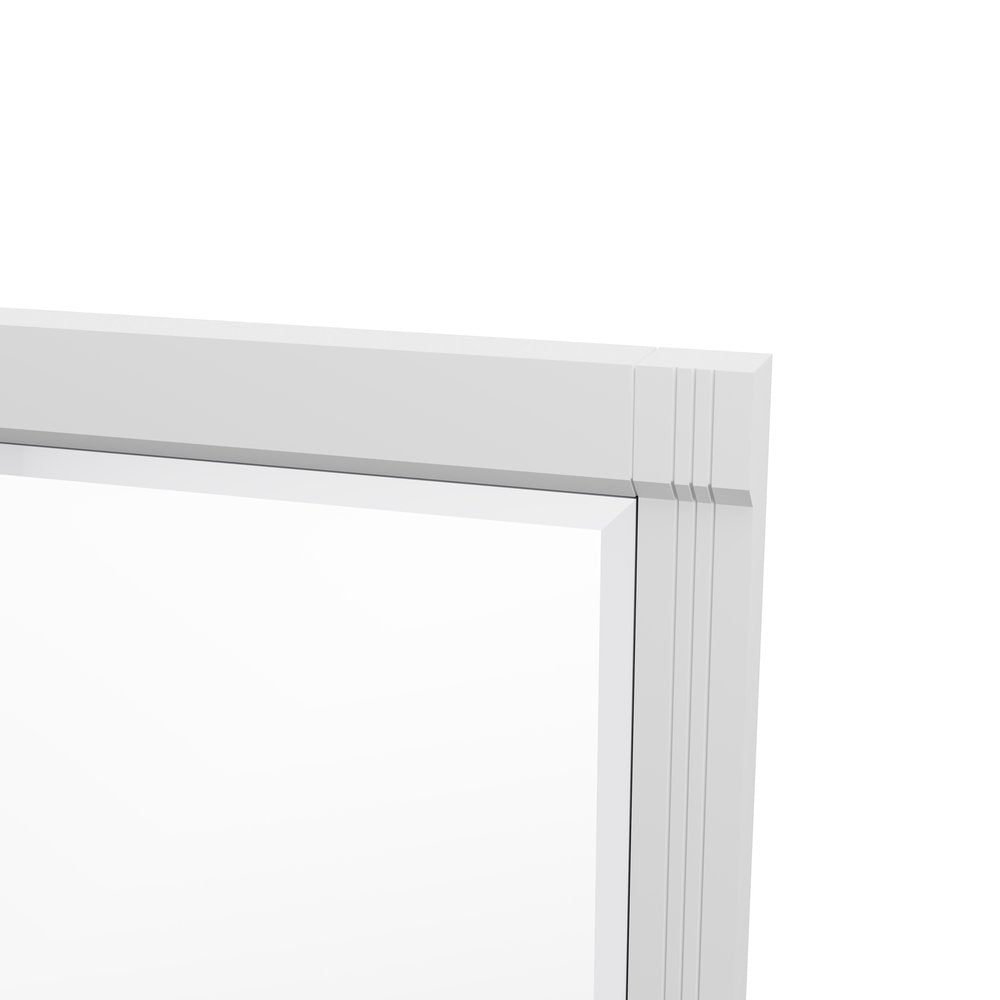 James Martin - Bellshire 30" Mirror, Bright  White - 660-M30-BW view 8