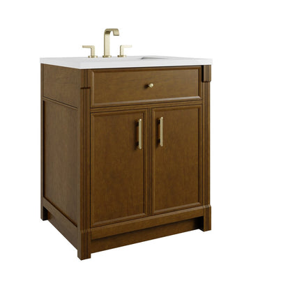 James Martin - Bellshire 30" Single Vanity Cabinet, Honey Oak - 660-V30-HNO view 5