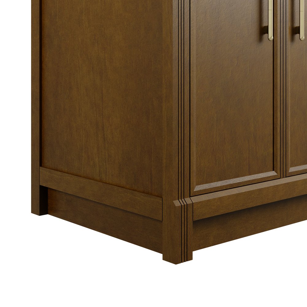 James Martin - Bellshire 30" Single Vanity, Honey Oak w/ 3 CM Ethereal Noctis Silestone Top - 660-V30-HNO-3ENC view 13