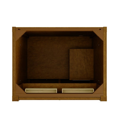 James Martin - Bellshire 30" Single Vanity, Honey Oak w/ 3 CM Phantome Eclos Top - 660-V30-HNO-3PHT view 6