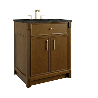James Martin - Bellshire 30" Single Vanity, Honey Oak w/ 3 CM Phantome Eclos Top - 660-V30-HNO-3PHT view 10