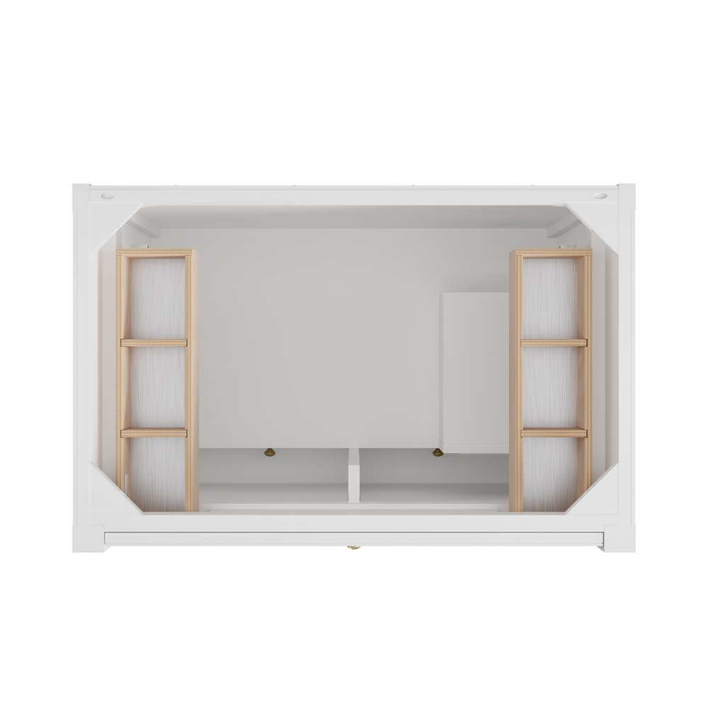 James Martin - Bellshire 36" Single Vanity, Bright White w/ 3 CM Parisien Bleu Silestone Top - 660-V36-BW-3PBL view 6