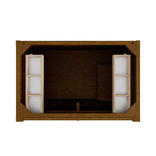 James Martin - Bellshire 36" Single Vanity Cabinet, Honey Oak - 660-V36-HNO view 2