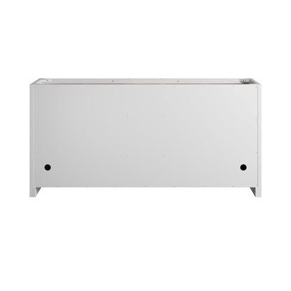 James Martin - Bellshire 72" Double Vanity, Bright White w/ 3 CM Phantome Eclos Top - 660-V72-BW-3PHT view 6